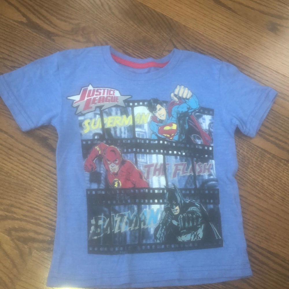Toddler 4 justice league t-shirt